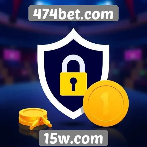 Recursos de segurança do site 474bet.com